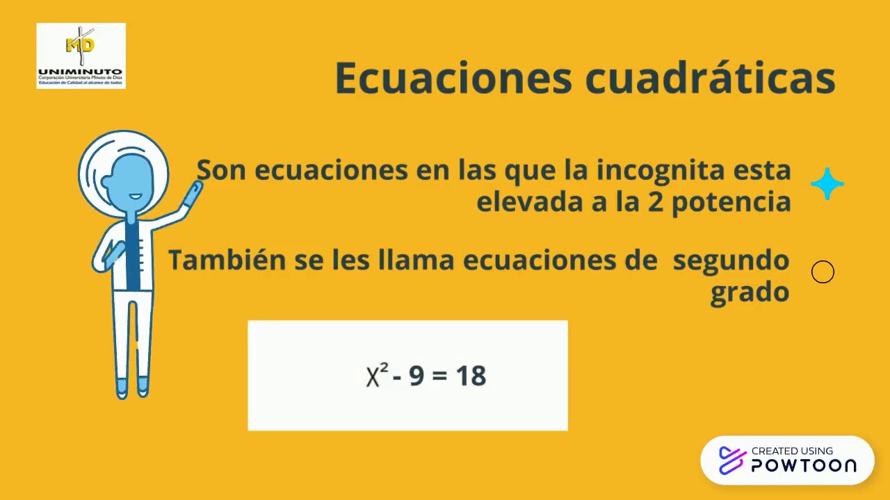 cuales son las diferencias entre ecuaciones lineales y cuadraticas