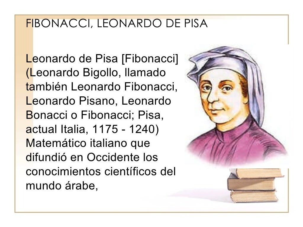 quien fue leonardo de pisa y como transformo las matematicas