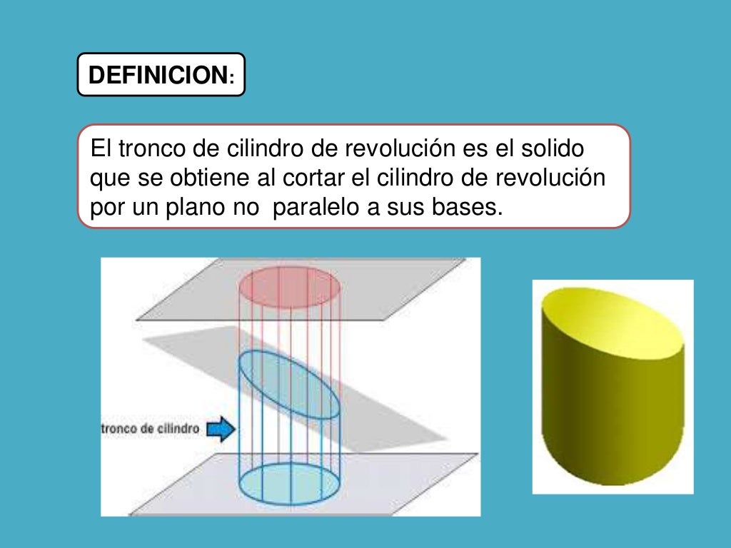 Tronco De Cilindro Definici n Y Aplicaciones Pr cticas